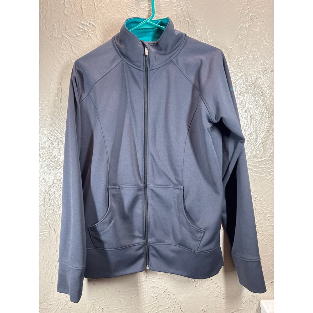 Under Armour Womens All Season Soft Shell Full Zip Active‎ Jacket Gray Sz Medium